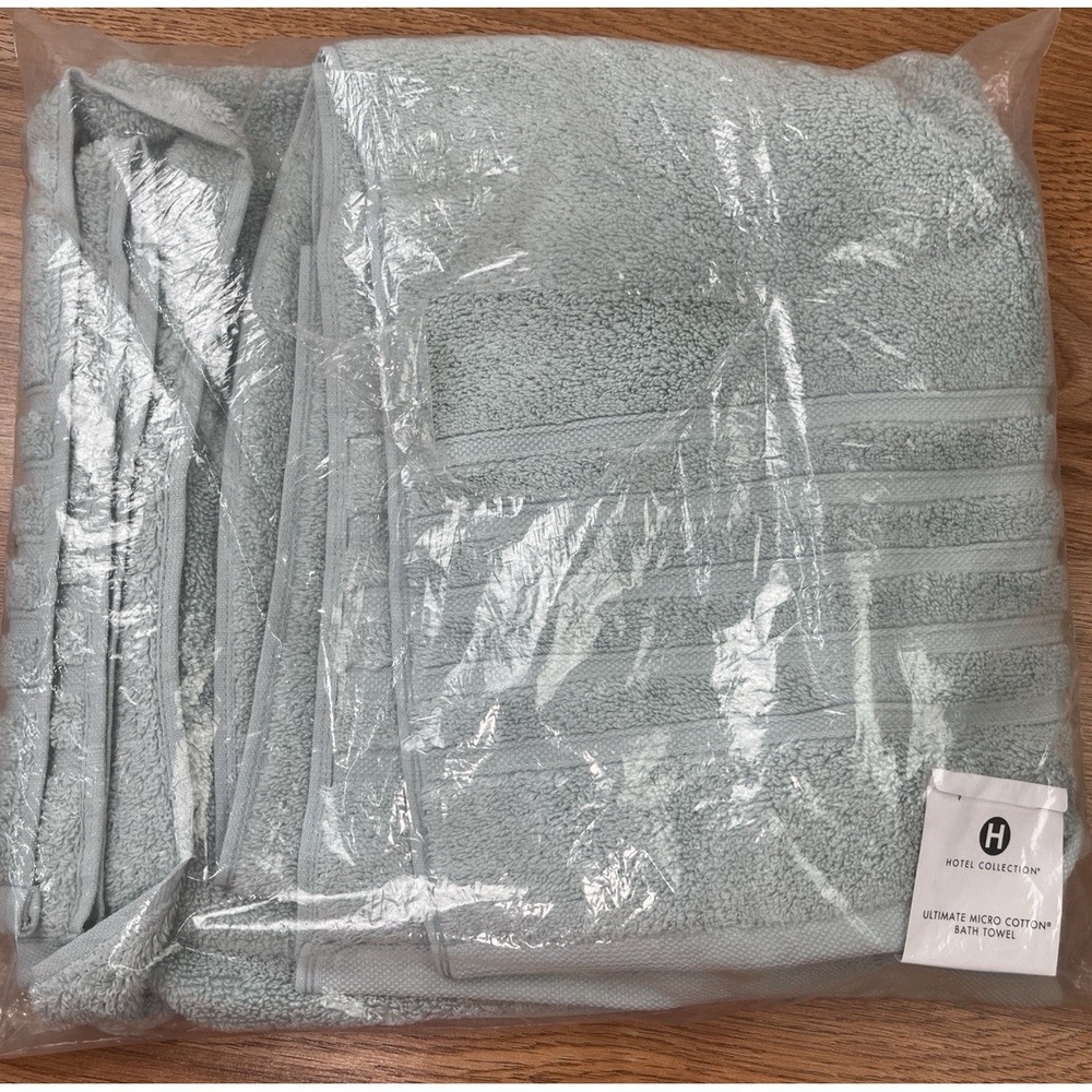 Hotel Collection Ultimate Micro Cotton Bath Towel, Glacier 30" x 56" NEW